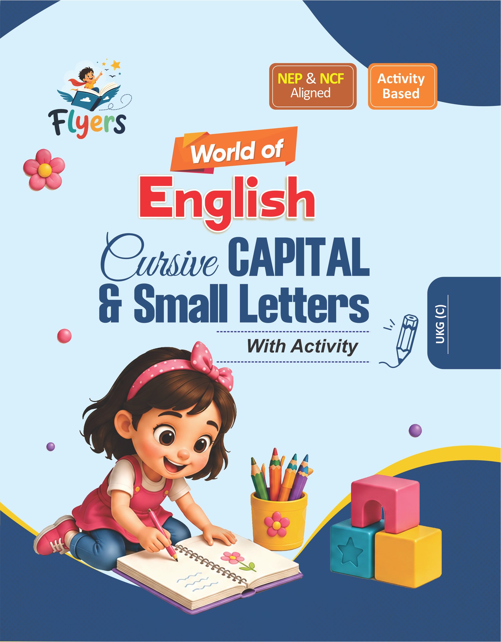 World of Cursive Capital & small letter LKG-C